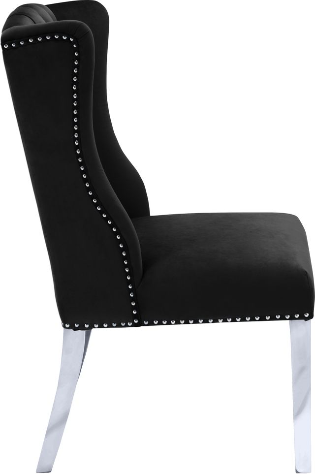 Meridian Furniture Suri Black Velvet Dining Chair-1