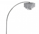 Furniture of America® Julie Chrome Floor Lamp-1