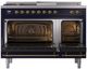 Ilve® Nostalgie II Series 48" Midnight Blue Pro Style Dual Fuel Range-1