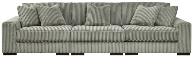 Signature Design by Ashley® Lindyn 3-Piece Fog Small Spaced Sectional-0
