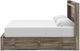 Signature Design by Ashley® Baystorm Brown King Panel Storage Bed-3