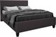 Beaudoin Customizable Ennis Full Upholstered Platform Bed with Woodland Footboard-0