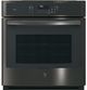 GE Profile™ 27" Black Stainless Steel Electric Single Convection Oven Built In-0