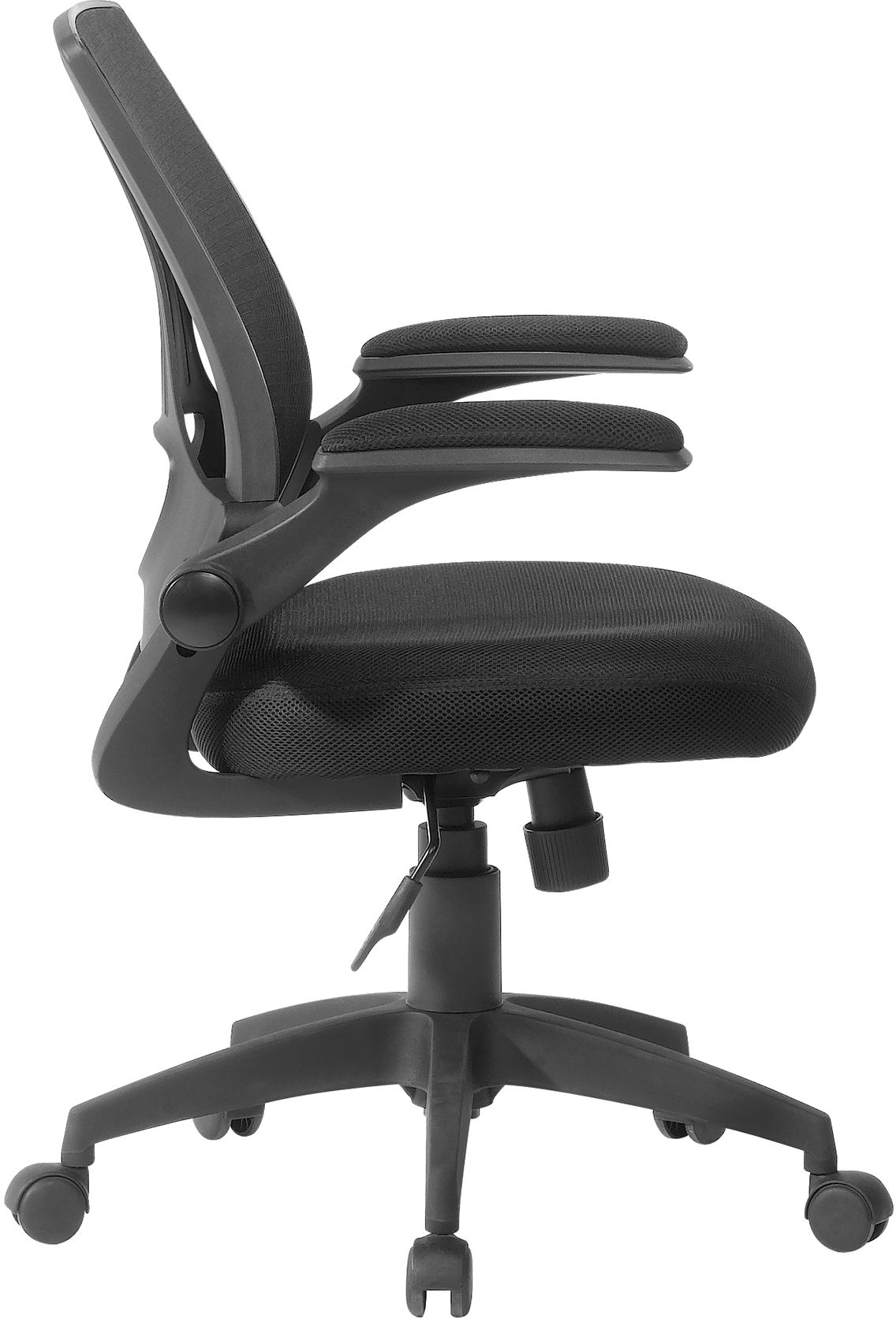 Sauder Gruga Black Mesh Manager s Chair Economy Furniture