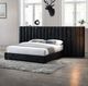 ACME Furniture Rivas Black Queen Panel Bed-2