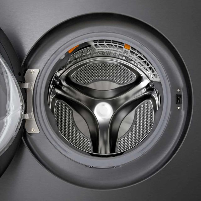 LG SIGNATURE 5.8 Cu. Ft. Brushed Black Steel Smart Washer Dryer Combo-2
