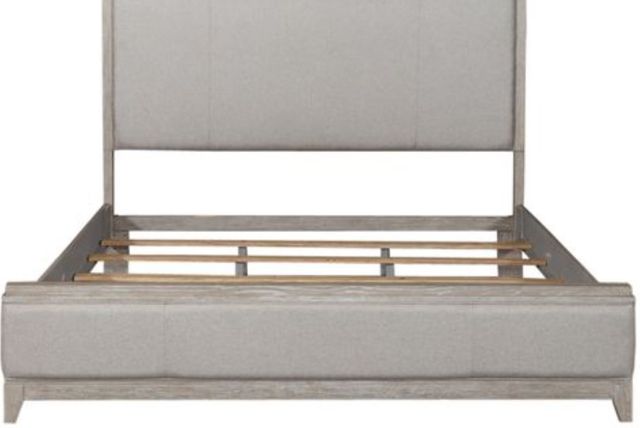 Liberty Furniture Belmar 4-Piece Silver Champagne/Washed Taupe King Bedroom Set-2