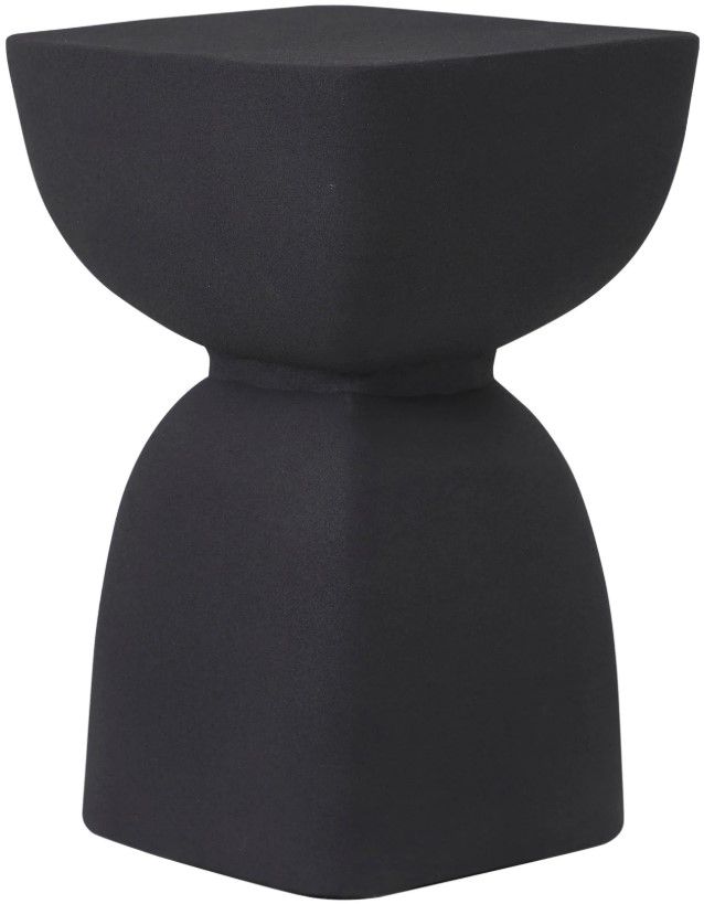 Renwil® Frans Matte Black Side Table-0