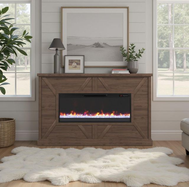 Legends Home Real Cozy Liberty Whiskey Fireplace Mantel-1
