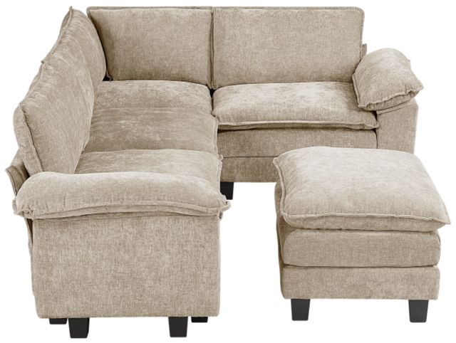 Homelegance® Dublin 5-Piece Taupe Modular Sectional -3