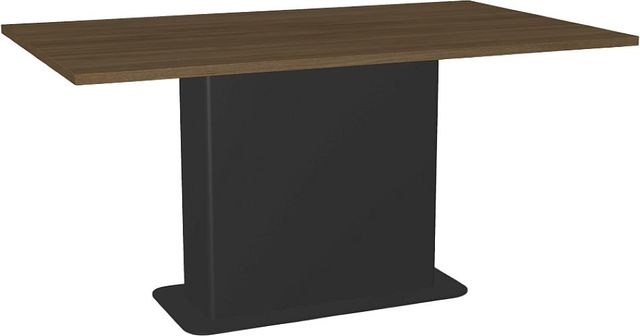 Amisco Customizable Lucarelli 60" Rectangular Dining Table with 1" Thermo Fused Laminate Top-0