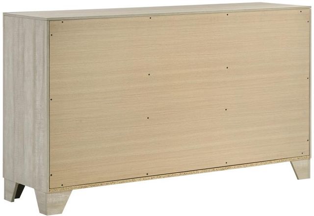 Coaster® Trenton 4-Piece Rustic Cream Queen Panel Bedroom Set-6