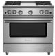 BlueStar® RNB Series 36" Stainless Steel Pro Style Natural Gas Range-0