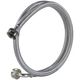 Yale Appliance 2 Pack Braided Stainless Steel Washing Machine Hoses with Elbow-1