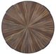 Steve Silver Co. Chevron Black/Cinnamon Round Coffee Table-3