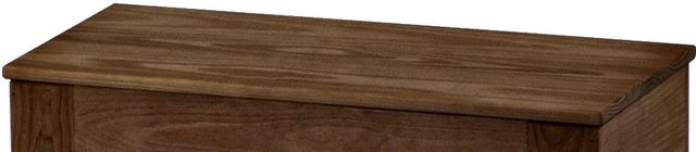 Crate Designs™ Furniture Brindle Wood Lacquer Top Storage Bench-1