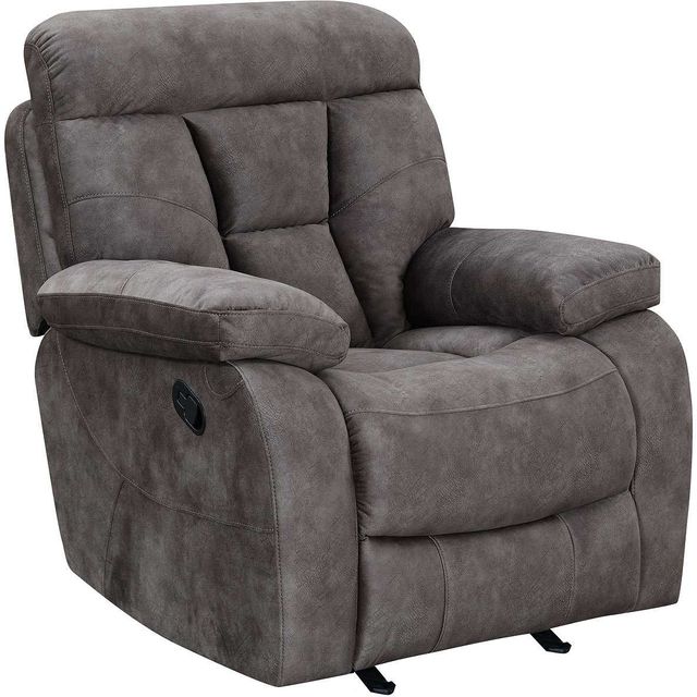 Steve Silver Co. Bogata Taupe Manual Glider Recliner-0