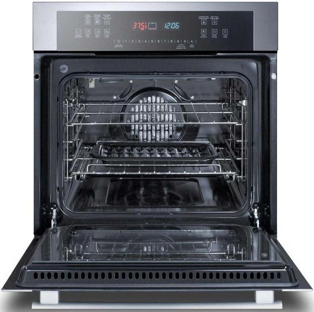Summit® 24" Stainless Steel Single Electric Wall Oven-1