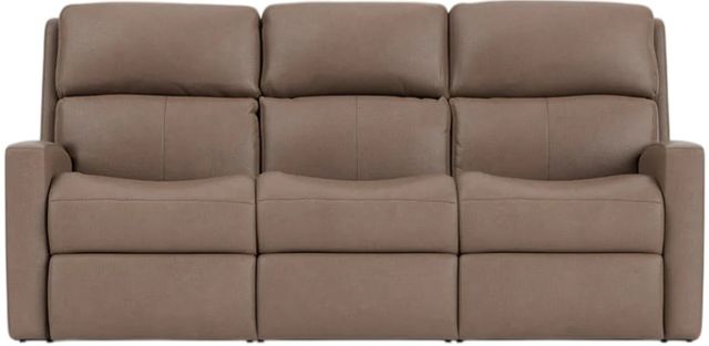 Flexsteel® Customizable Catalina Leather Power Reclining Sofa-2