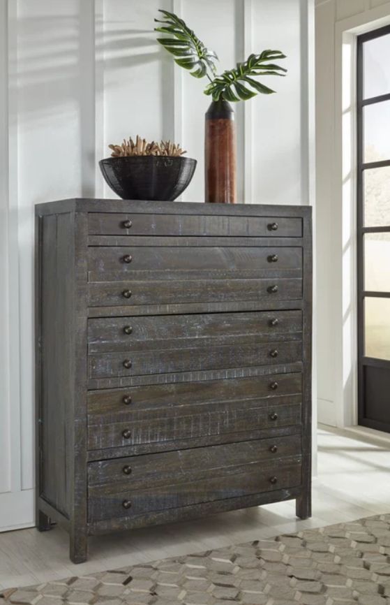 Modus Furniture Townsend Gunmetal Chest-1
