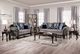 Furniture of America® Gustavo Gray/Walnut Loveseat-4