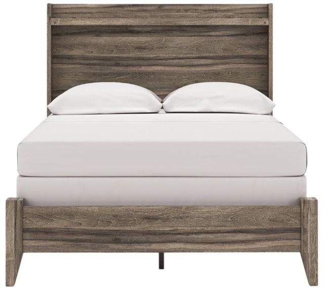 Signature Design by Ashley® Elbrim Brown Full Panel Bed-1