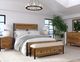 Intercon Norcross Beige/Hickory Storage Bench-1