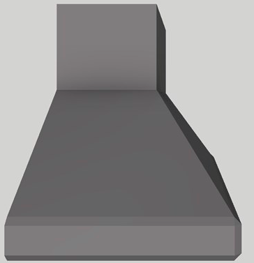 Vent-A-Hood® 66" Gunsmoke Wall Hood-1