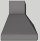Vent-A-Hood® 66" Gunsmoke Wall Hood-1