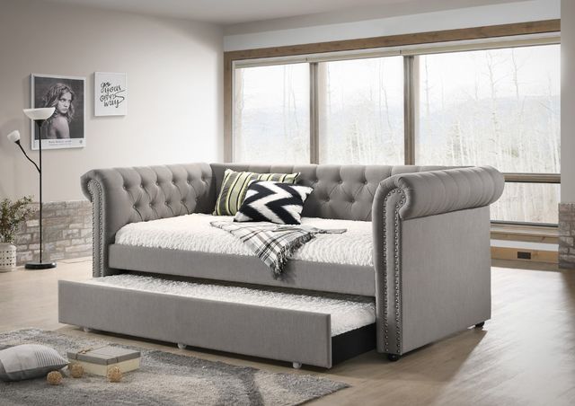Crown Mark Ellie Dove Daybed with Trundle-1