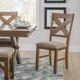 Powell® Kraven Dark Hazelnut Dining Side Chair-1