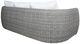 CabanaCoast® Customizable Etta Wicker Outdoor Sofa-2