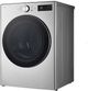 LG 7.4 Cu. Ft. Graphite Steel Electric Dryer with AI Sensor Dry and TurboSteam®-3