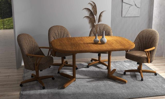 Chromcraft™ Customizable Bailey Carlisle 5-Piece Dining Set-1