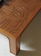Tommy Bahama® Furniture Palm Desert Redford Glass Top Cocktail Table with Brown Base-2