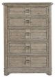American Woodcrafters Meadowbrook 5-Piece Sand King Arched Panel Bedroom Set-3