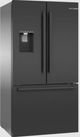 Bosch® 500 Series 36 In. 26.0 Cu. Ft. Black Stainless Steel French Door Refrigerator-2