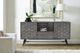 Armen Living Makena Tundra Gray Buffet-1