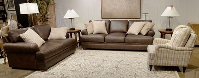 Signature Design by Ashley® Whitmore Estate Hickory Loveseat-1