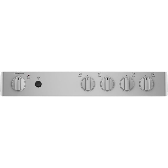 GE® 24" Stainless Steel Freestanding Gas Range with Storage Drawer-1