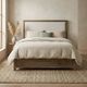 Homelegance® Matisse Brown/Brownish Gray Queen Panel Bed-1