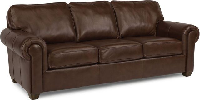 Flexsteel® Carson Dark Brown Sofa-0