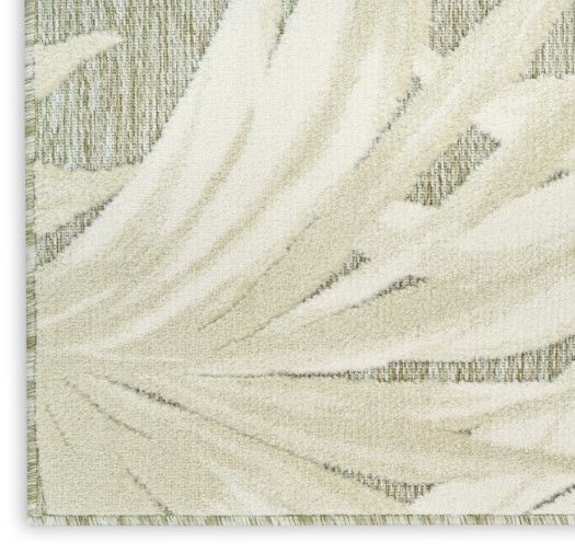 Nourison Home™ Aloha Ivory Sage 5'x8' Style 4 Area Rug-4