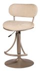 HH2 Home Athena Champagne Swivel Adjustable Stool-1