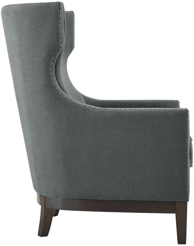 Steve Silver Co. Roswell Gray Wing Back Chair-2