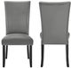 New Classic® Home Furnishings Lyra 5-Piece Black/Gray Dining Set-4