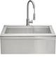 Coyote® 30" Farmhouse Sink & Faucet-1