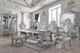 ACME Furniture Valkyrie Antique Platinum Dining Table-1