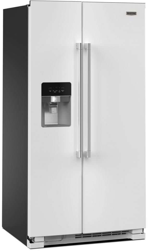 Maytag® 36 in. 24.6 Cu. Ft. White Side by Side Refrigerator -1
