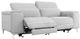 VIG Furniture Divani Casa Cyprus Grey 3-Seater Loveseat with Electric Recliners-0